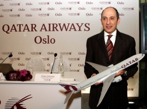 Qatar Airways launches Oslo route