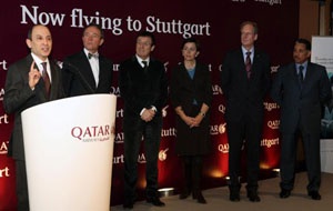 Qatar Airways launches flights to Stuttgart