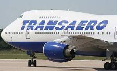 Transaero Airlines flies into Tbilisi