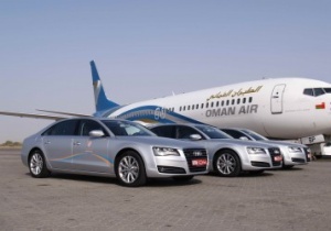 New Audi A8 limousine service for Oman Air customers