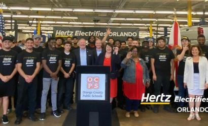 Hertz and Mayor Dyer Launch "Hertz Electrifies Orlando"