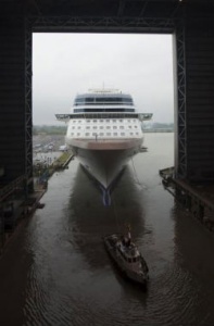 Germany gears up for largest ever cruise ship launch - Celebrity Silhouette