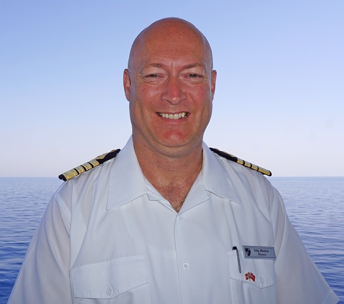 Betten named captain of Seabourn Ovation
