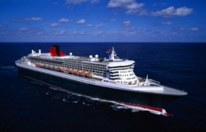 James Bond theme composer sails Queen Mary 2 on first transatlantic crossing