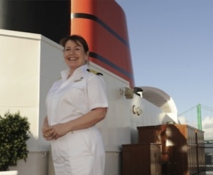 Cunard Line’s first female captain brings Queen Victoria back to Los Angeles