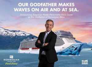 Duran appointed godfather of upcoming Norwegian Bliss