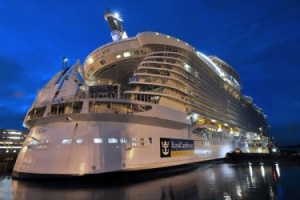 Royal Caribbean begins work on fourth Oasis class ship with steel cutting ceremony