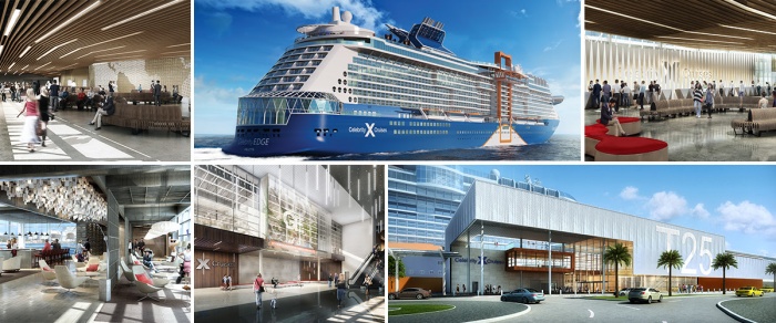 Î‘Ï€Î¿Ï„Î­Î»ÎµÏƒÎ¼Î± ÎµÎ¹ÎºÏŒÎ½Î±Ï‚ Î³Î¹Î± Designs for new Terminal 25 of Celebrity Cruises