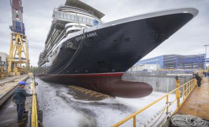 Cunard Celebrates the Float Out of Queen Anne with Milestone Ceremony in Italy