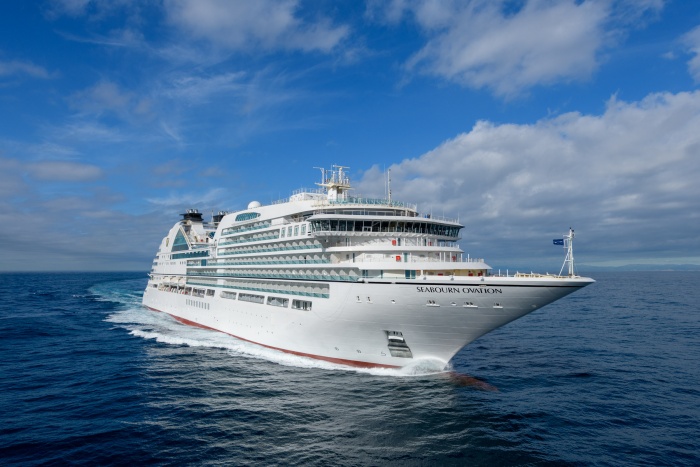 Seabourn Ovation presented during Fincantieri ceremony