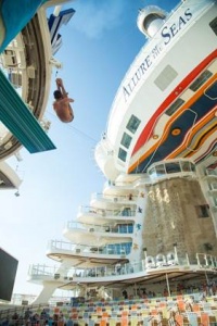 Tom Daley takes plunge on Allure of the Seas