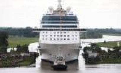 Tight squeeze for 26 mile manoeuvre of £500 million cruise ship