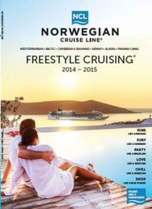 Norwegian Cruise Line launches 2014-15 Freestyle Cruising® brochure