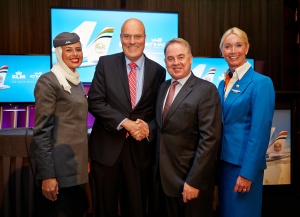 Etihad expands KLM partnership with Amsterdam route