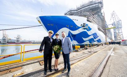 Princess Cruises welcomes milestones for three new ships