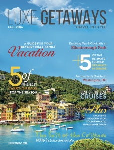 LuxeGetaways Magazine’s Premier Issue Launches
