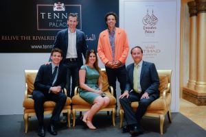 Tennis legends to serve at Emirates Palace, Abu Dhabi