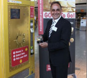 Emirates Palace unveils gold dispensing ATM