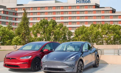 Hilton Partners with Tesla to Create Largest EV Charging Network in Hospitality Industry