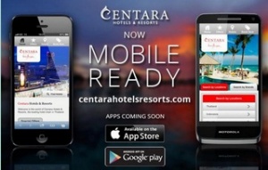 Centara goes mobile with iPhone and Android apps
