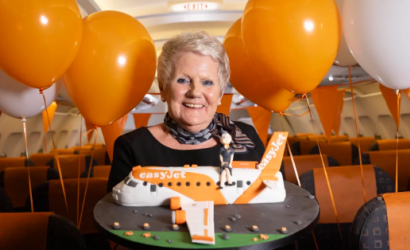 ‘Nana Pam’ Soars as Britain’s Oldest Cabin Crew Member at 73 with easyJet