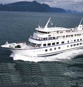 Cruise West restructuring - Spirit of Oceanus docked