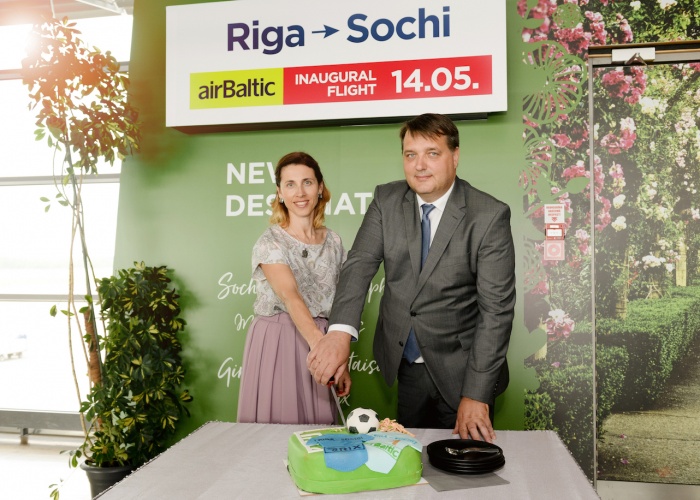 airBaltic launches flights from Riga to Sochi
