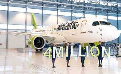 airBaltic welcomes record 4.1 million passengers in 2018