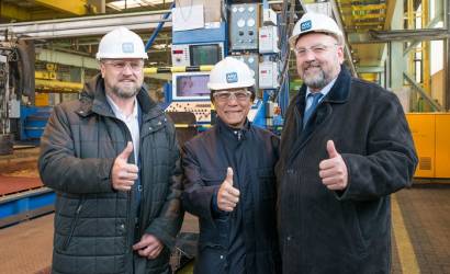 MV Werften cuts first steel for two new Crystal River Cruises vessels