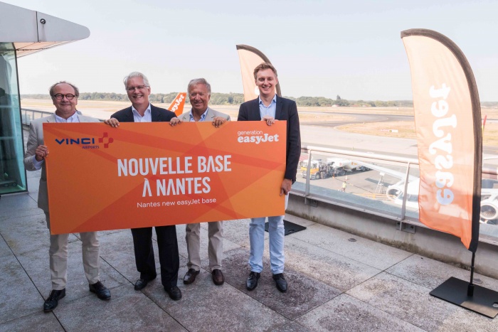 easyJet to open new base in Nantes, France, next year