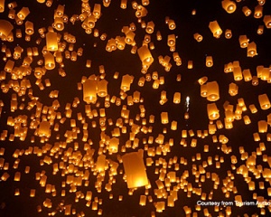 Celebrate the Northern Thai Festival of Lights, at Four Seasons Chiang Mai
