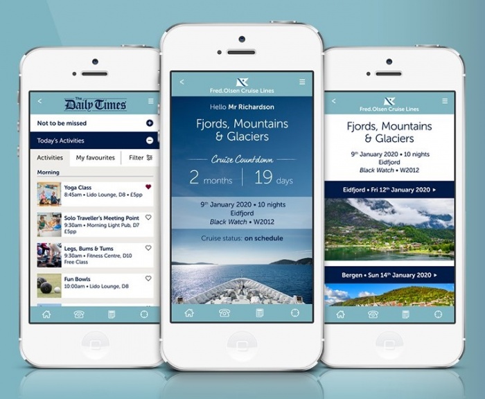 Fred. Olsen Cruise Lines launches new passenger app