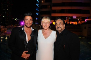 Peter Andre attends star-studded Grosvenor House Dubai party