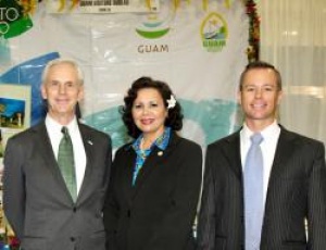 US Secretary of Commerce visits Guam Visitors Bureau at USTA International Pow Wow