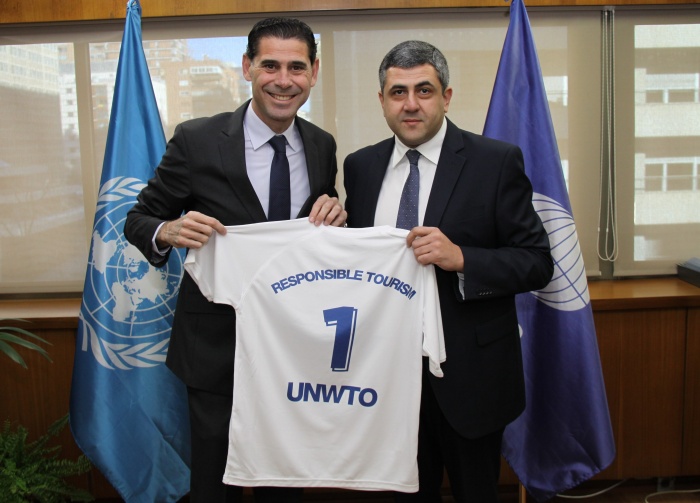 Hierro takes up ambassadorial role with UNWTO