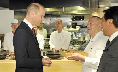 Duke of Cambridge opens Japan House in London