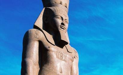 King Ramses II takes up position outside new Grand Egyptian Museum