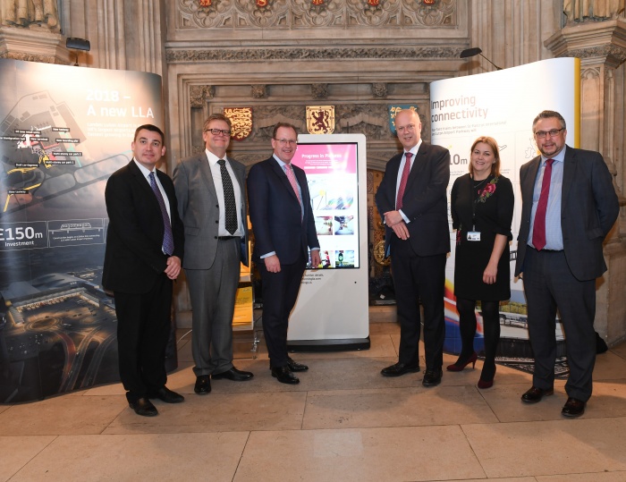 London Luton Airport celebrates anniversary with parliamentary exhibition