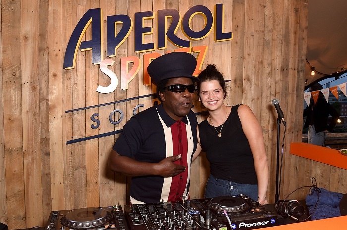 Aperol Spritz Social welcomes stars to Netil 360, London