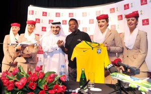 FIFA World Cup 2014: Emirates Global Ambassador Pelé tours Dubai