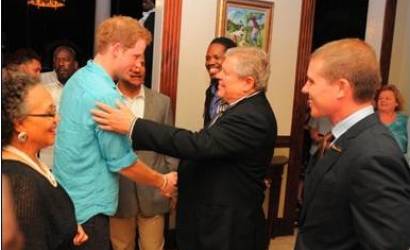 Sandals welcomes Prince Harry on Jubilee tour