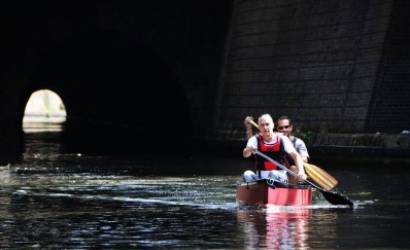 UK canoe ride launches in support of Just a Drop