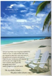 Seychelles positions itself as “the honeymoon” destination