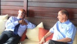 Seychelles President Michel meets South African President Zuma