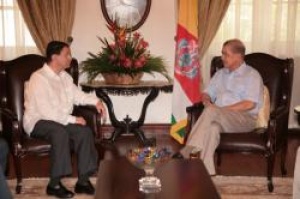 UNWTO secretary general calls on Seychelles president Michel