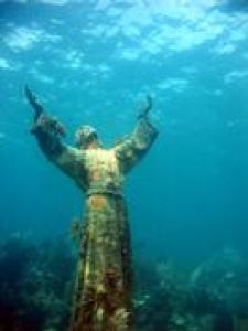 New Christ of the Deep at home in the Underwater Sculpture Park