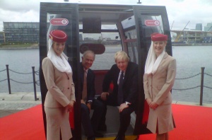 Emirates sponsors London cable car