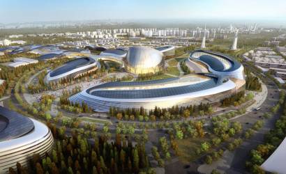 Kazakhstan president visits Astana Expo 2017 site