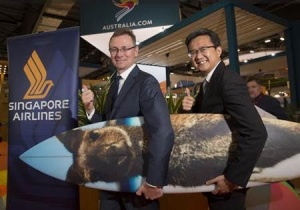 World Travel Market 2016: Tourism Australia partners with Singapore Airlines