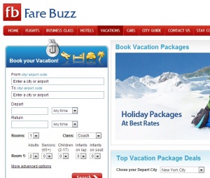 Fare Buzz launches new vacation booking engine